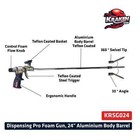 Kraken Bond Long Nozzle Pro Foam Gun 24 