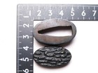 Shakudo Edo Meiji Era Shakudo Japan Antique Fuchi Kashira Sword Fittings