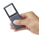 Magnifier Portable 5x Power Led Lighted Aspheric Acrylic Lens Magnifying Glass