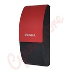 Prada Universal Red Medium Hard Case For Sunglasses With Cleaning Cloth   Box
