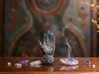 Mystical Witchy Palmistry Hand Statue Palm Reading Boho Psychic Decor 5 