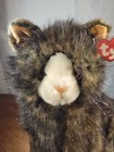 Ty Classic Retired Prissy The Brown Cat 11   1999 Mwmt Mint  With Tag Protector