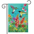 Briarwood Lane Hummingbird Greeting Spring Garden Flag 12x18
