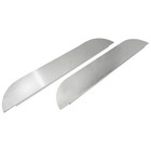 Pair Stainless Steel 5  Chopped Window Trim For 2005  Peterbilt 379 386 389