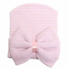 Newborn Baby Infant Girl Toddler Comfy Bowknot Hospital Caps Warm Beanie Hat