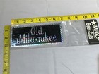 Vintage 70   s Old Milwaukee Beer Prism Metallic Reflective Rainbow Sticker Decal