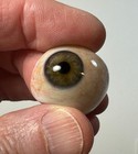 Antique German Hand-blown Human Prosthetic Glass Eye   Bloodshot Eye 