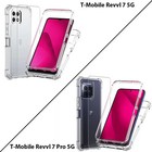 For T-mobile Revvl 7 7 Pro 5g Phone Case Impact Heavy Duty Cover  tempered Glass