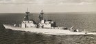 Vintage 8x10 Photo Uss Scott  ddg-995  Kidd-class Destroyer Us Navy Ship