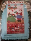 Bucilla Felt Applique Christmas Advent Calendar Craft Kit santa s Workshop 82852