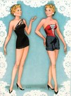 Vintage Uncut 1958 Patti Page Paper Dolls gorgeous  1 Top Reproduction  1 Seller