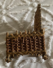 Vintage Adirondack  tramp-style  Handmade Wooden Twigs Primitive Trinket Box