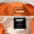Ornot Cycling Vest Mens Large Coastal Orange Windshell Vortex Zip Lightweight
