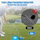Compact Golf Swing Alignment Trainer Brick Swing Aid Lh rh - 5 16  Alignment Rod