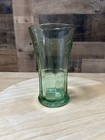 Vintage 6 5    Coca Cola Green Flared Thick Glass Tumbler 16oz Libbey Coke Float
