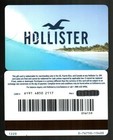 Holister Gift Card  25 Brand New Never Used Giving A Discount For You   100 Real