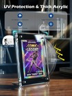 Acrylic Trading Card Display Frame With Inner Holder  For 35pt Card For Baseb   