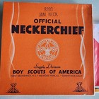 Vintage Bsa Neckerchief Box With 12 Neckerchiefs Nos 1970 s  Boy Scouts 