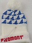 Vintage Piedmont Airlines Beanie White Ball Top