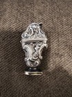 Pre 1800 Solid Silver Gold Wash Hovedvandseg Vinaigrette Box