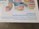 Tupperware Heritage Collection 36 Piece Food Storage Container Set Nib Sealed