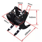 1-1 5ton Mini Excavator Grabber Attachments For Mini Digger Wood Grabber Grapple