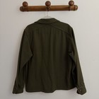 Vintage Military Shirt Mens M Olive Green Og-108 Wool Us Army Korean War 50s