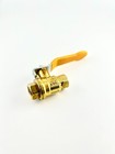 1 4  Npt Brass Ball Valve Full Port Shut-off Valve 600psi Samfe Day Shipping
