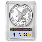 2026-w Proof  1 American Silver Eagle Pcgs Pr70dcam Fdoi Flag Label