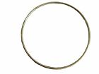 Lot Of 10 Gold Metal Brass Macrame Craft Dreamcatcher Rings 6  Inch Diameter