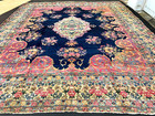 Antique Hand Woven Keerman  Rugs 9x15ft  120 Years Old