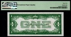 1928  1 Funny Back  pmg Gem Unc 65 Epq  Legal Tender United States Note 
