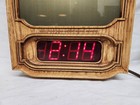Vintage 1981 Adolf Coors Beer Lighted Bar Sign   Digital Clock Working Nice Cond