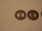 Mixed Railways Good For One Fare Transit Token Lot Of 5