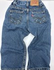 Vtg Levi s 566 Jeans Y2k Toddler Boys 4t Loose 1999 Elastic Paper Tag Denim 90   s