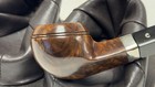 Comoy s Claridge  409 Smooth Bent Bulldog With Shank Repair Band