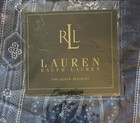 Ralph Lauren Biarritz Blue White Floral Queen Bed Skirt Brand New In Package