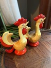 Awesome  Retro Vintage Holt Howard Rooster Pair Salt And Pepper Shakers u1 