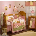 Cocalo Abby s Farm Window Valance Girls Farmhouse Nursery Pink Polka Dot