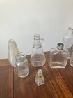 Vintage Assorted Glass Bottles Lot Of 15