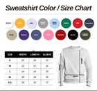 Custom Personalized Printed Sweatshirts Add Your Own Custom Logo Texts Photo