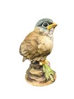 Vintage 1985 Hand Painted Gold Finch 6350 Andrea By Sadek Porcelain Bird Figure