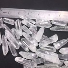 100g Natural Clear Quartz Crystal Lemuria Points Healing Wand Decora Diy 5-30pcs