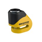 Oxford Scoot Xd5 Scooter Brake Disc Lock 5mm Pin Vespa Motorcycle Black Yellow