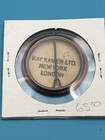 Vintage 1937 Mickey Mouse Official Store Pin Kay Kamen Ny London 1 25  Exc Cond