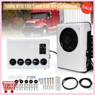 12000 Btu 12v Air Conditioner Mini Split A c For Semi Trucks Bus Rv Caravan Vans