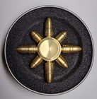 Premium Gold Boys Fidget Hand Spinner Toy Kids Gift Unique Heavy Duty Cool Fun