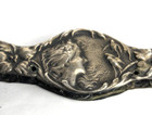 Antique Sterling Silver Art Nouveau Hair Comb Cover Foster   Bailey Company