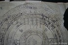 Antique Mongolian Tibetan Buddhist Tantric Woodenprint Amulet Mongolia  13-32