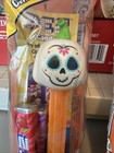 Pez Halloween Day Of The Dead Skull Green Girl Witch Gray Purple Bat 11 4 7 5